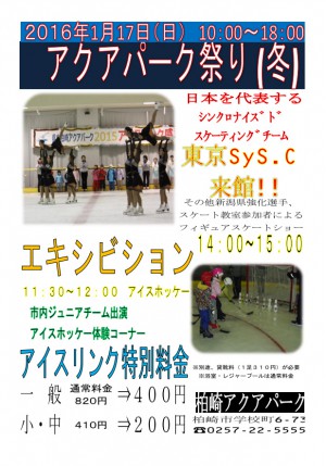 アクアパーク祭り（冬）