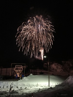 高柳雪まつり花火