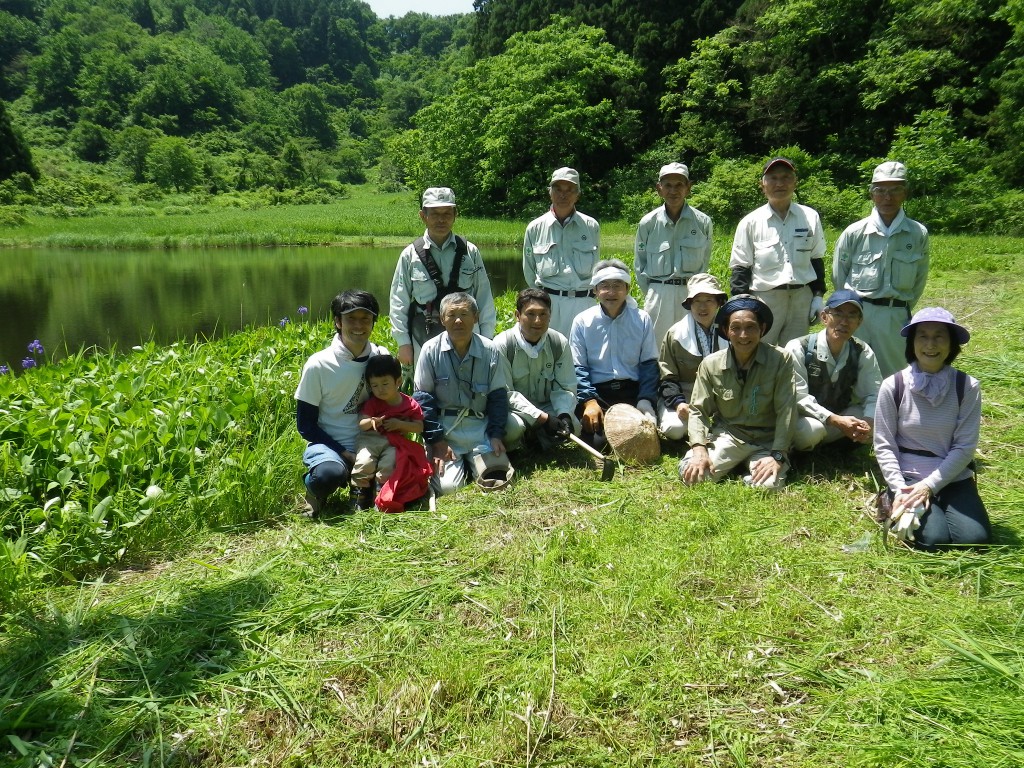 鵜川地区の植物保護活動